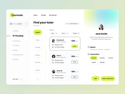 Educational Platform (UI Concept) branding dashboard design design educational figma illustration logo platfrom design ui ui design uikit uiux uiux design ux ux design web app design web design web ui design