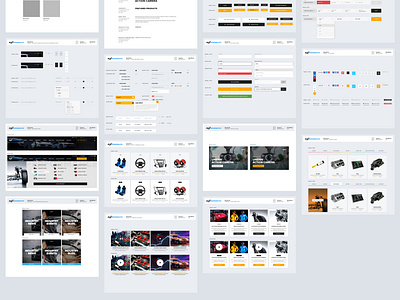 iKnowAuto Styleguide system components design styleguide system typography ui ux web website