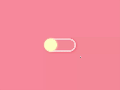 "On/Off Switch" - Daily015 #DailyUI black botton cute daily ui dailyui design figma illustration light onoff switch pink switch ui