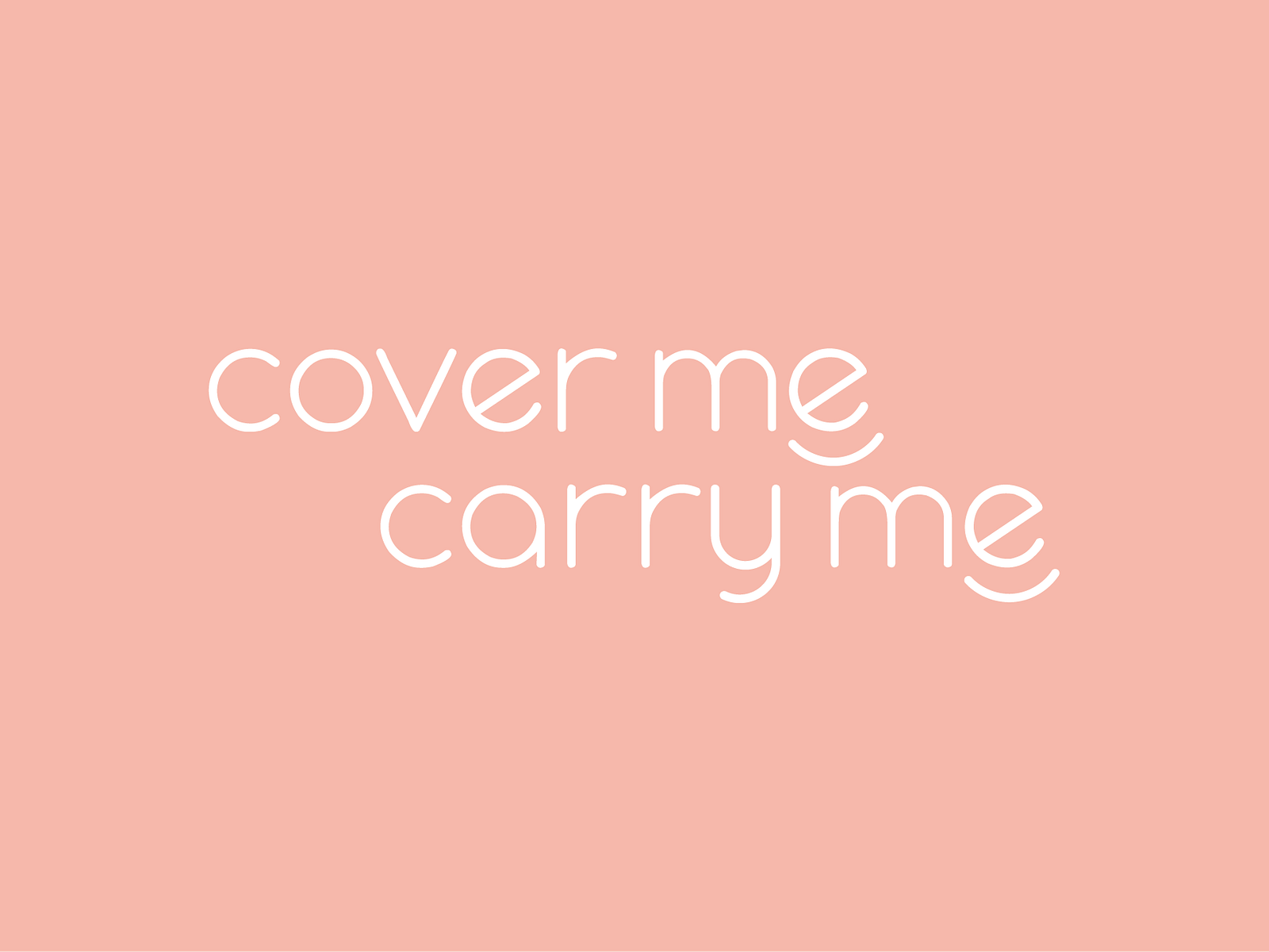 cover me carry me Brand Identity by Aimee Skaer for Averson Creative