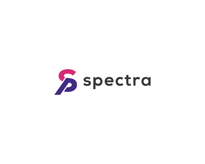 Spectra logo design - SP lettermark logo branding branding logo design graphic design icon letter mark logo letter sp logo p s sp icon sp letter mark sp logo