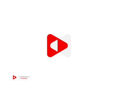 App Icon for YouTube Downloader app icon downloader logo video downloader logo youtube app youtube downloader