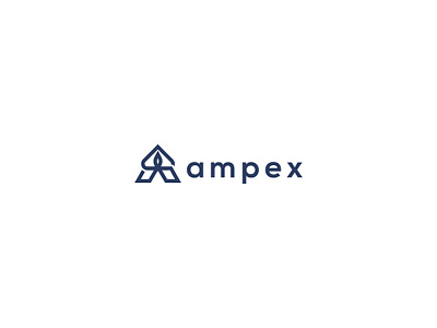 Ampex logo design - lamp light "A" lettermark logo a a icon a letter logo animation branding branding logo design icon lamp lamp light logo lamp logo letter a logo light logo