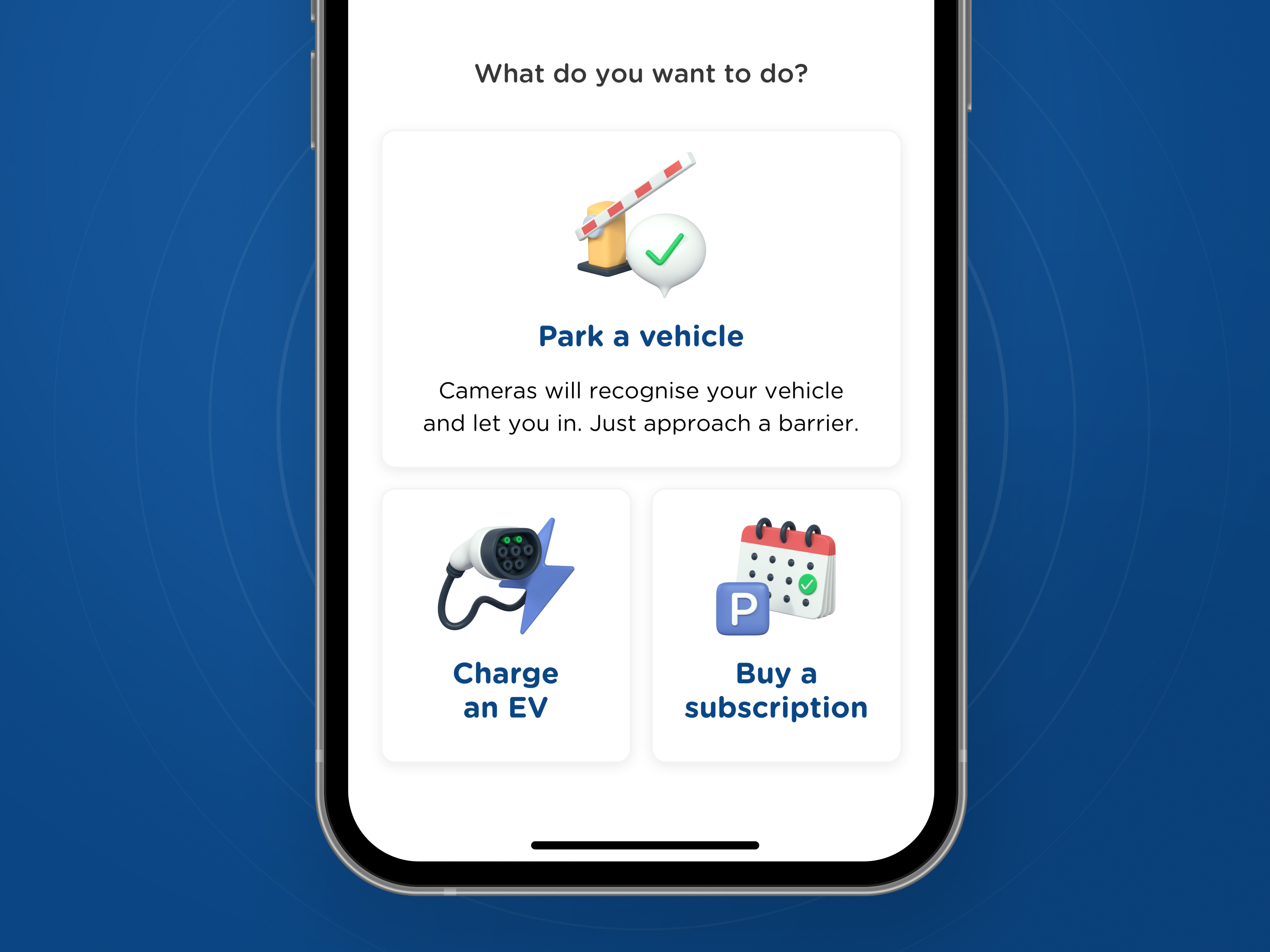 3D Parking Icons 3d icons mobile