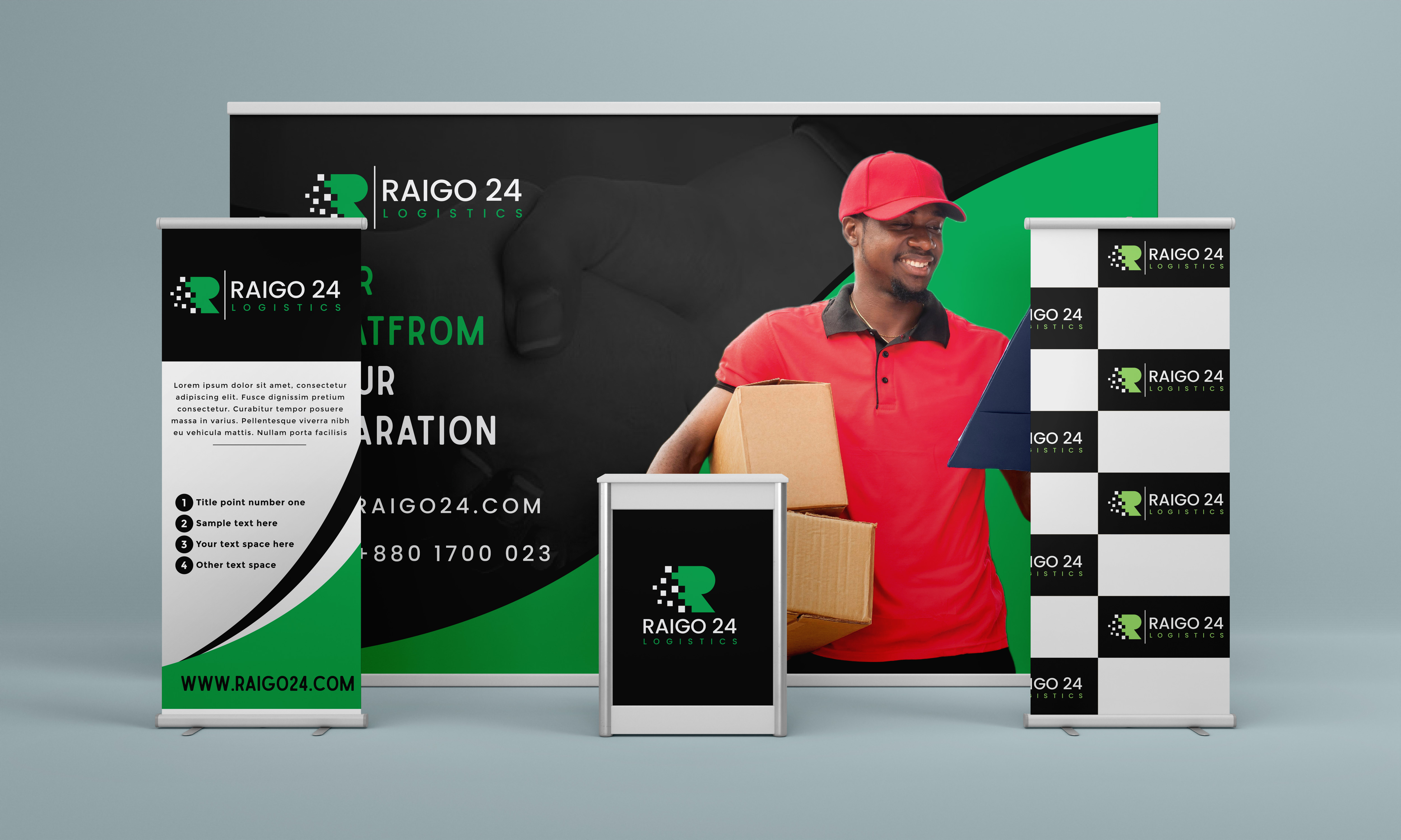 Example of I Will Design Trade Show Banner Backdrop