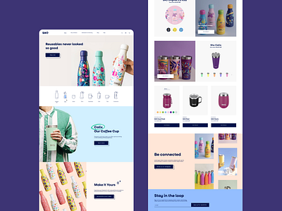 SHO Bottles - E-commerce Shopify bottles bright creative e commerce ecommerce graphic design product shopify ui ui ux web design
