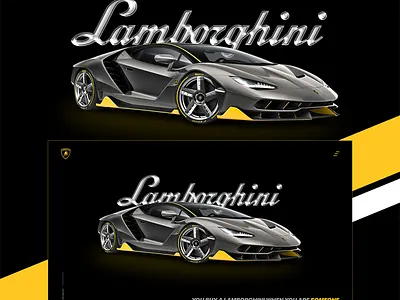 Lamborghini Web Design design product designer ui uiux ux website