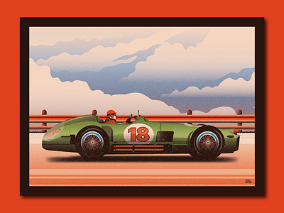 Vintage Car Illustration Poster artwork branding car colorful cool illustration design dribbble frame graphic design illustration landing page poster summer trendy trendy illustration vector vintage