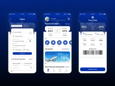 Transportation Booking App 3d animation branding graphic design ui
