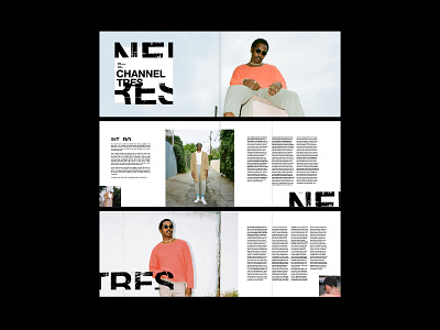 Channel Tres editorial editorial design magazine magazine design