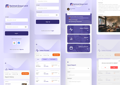 Sales Activity App Concept sales activity app concept sales app soft color ui