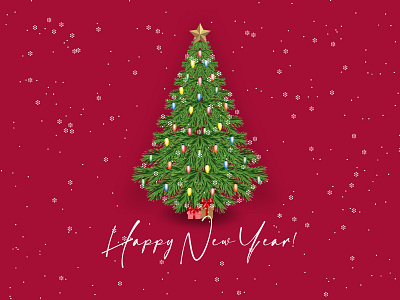 Illustration for the New Year! Congratulations!) design graphic design illustration logo motion graphics vector