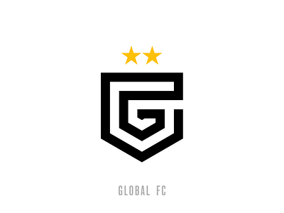 Global FC - Football Club Logo branding club design dribbbleweeklywarmup fc football football club illustration juventus logo rebound soccer sports sports club