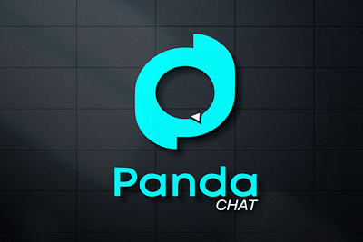 Panda Chat Logo Design 3d attractive logo design graphic design illustration logo logo design motion graphics ui unique logo design