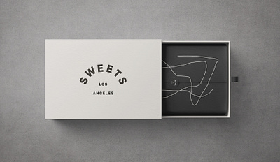 SWEETS LOS ANGELES / Packaging art direction branding creative direction design fashion design graphic design packaging print