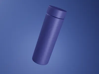 Water Bottle 3D Model in Blender 3d 3dmodel art blender bottle illustration lighting