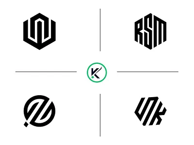 Monogram logo Designs design graphic design illustrator logo monogram logo