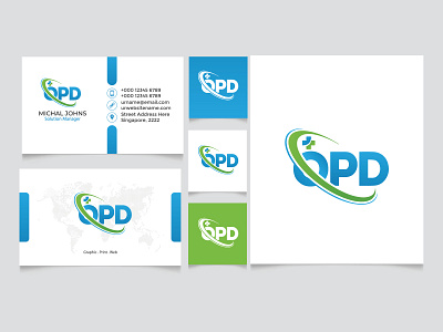 Medical Logo | OPD Medical Logo Concept branding business logo creative logo creative medical logo custom logo custom medical logo design graphic design graphic design wali graphic designer illustration letter logo logo logo design medical logo opd custom logo opd letter logo opd logo opd medical logo rashida ahtsham