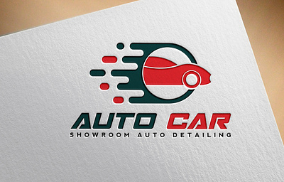 Auto Car Logo Design 3d animation attractive logo branding design graphic design illustration logo logo design motion graphics ui unique logo design