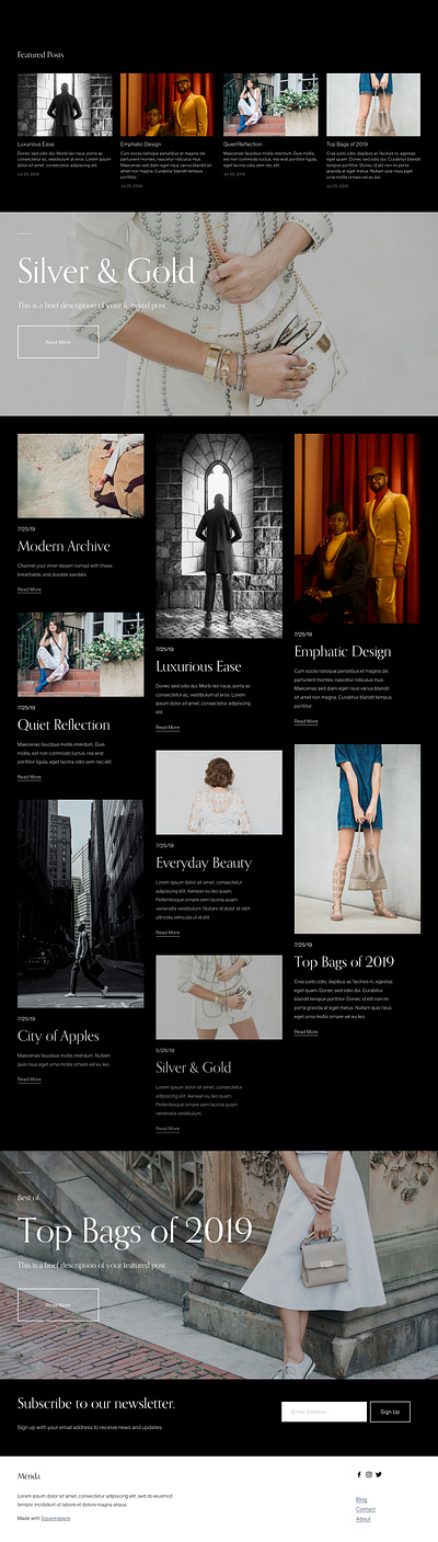 Merida - Website Template - Squarespace app art blog concept design graphic design online store photography squarespace squarespace design squarespace template template theme ui ui design ux ux design web design web development website