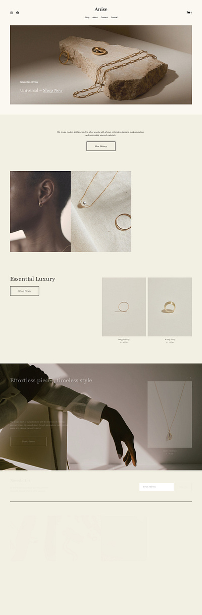 Anise - Website Template - Squarespace app art blog concept design graphic design online store photography squarespace squarespace design squarespace template template theme ui ui design ux ux design web design web development website