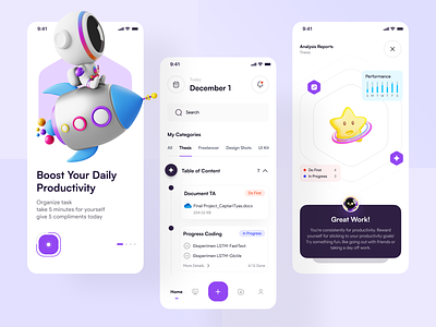 Task Management Mobile App 3d 3d illustration 3ddesign 3dmodeling event figma kanban management notion organize planner productivity saas task management team timeline todo ui ux worklist