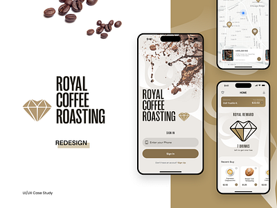 Coffee Stores App Design app app design brewing caffe coffee coffee app coffee shop coffee store app mobile app ui ux ux case study