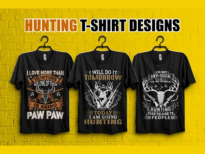 Hunting T-Shirt Design tshirt design