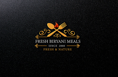 RESTAURANT LOGO biriyani branding businesslogo cafe catering catering service creativelogo food food logo logo logodesign meals modern restaurant restaurant logo