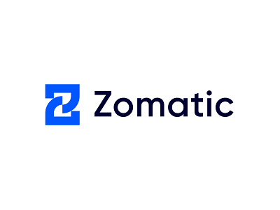 letter z logo design - Zomatic branding crypto icon letter z logo logo design meta saas software tech logo z