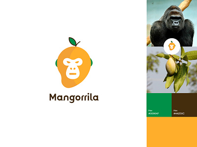 Mangorrila Logo Concept 2023 logo trend bestlogo brandidentity brandlogo combination logo customlogo designinspiration fruite logo graphicdesigner icon logo design logodesigner logoworld minimal logo new logo orange color logo