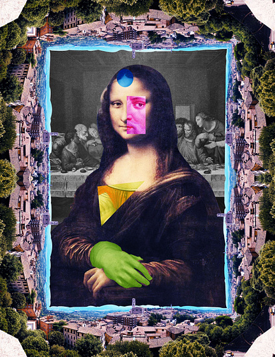 Leonardo Da Vinci Project design graphic design