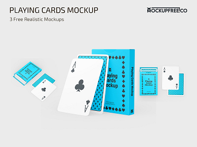 Free Playing Cards Mockup card free freebie mock up mockup mockups photoshop play playing cards playingcards psd template templates