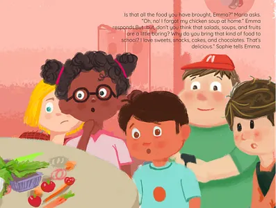 Storybook illustration series adobe adobe photoshop art branding childrens design illustration minimal