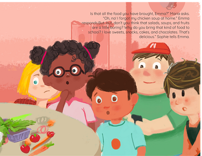 Storybook illustration series adobe adobe photoshop art branding childrens design illustration minimal