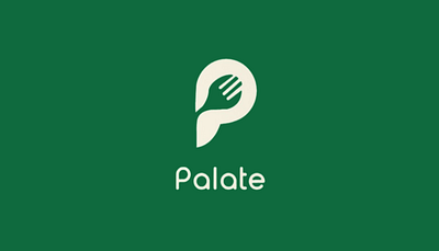 Restaurant logo "palate" branding design graphic design illustration logo typography