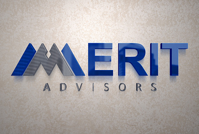 Merit Advisors 3d animation app branding design graphic design illustration logo ui vector