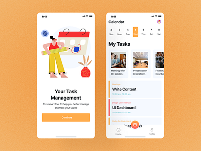 Taks Management Apps advertising brand branding design graphic design list manage promotion taks taks management to do list typography ui ux