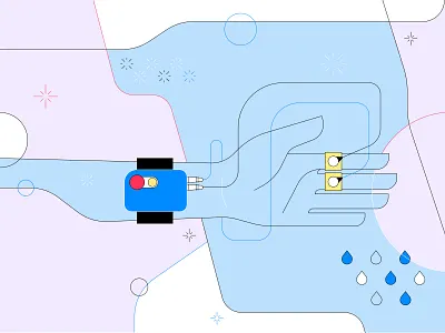 Illustrations for TERRA Health Data API details devices graphic graphic design healthcare heart illustration medium model pulse technology tracker