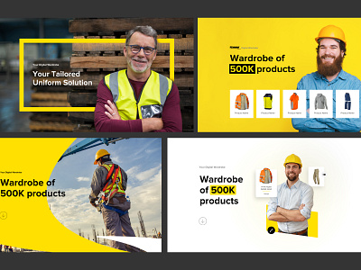 RWW - Header exploration banner cloth clothing corporate ware design ecommerce fashion shopify ui ux website design workwear