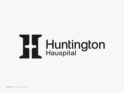 Huntington Hauspital Identity bold boldlogo brand brandidentity branding design designbold designlogo graphic design hospital hospitallogo identitybrand indonesia logo logobold logodesign logohospital ui vector