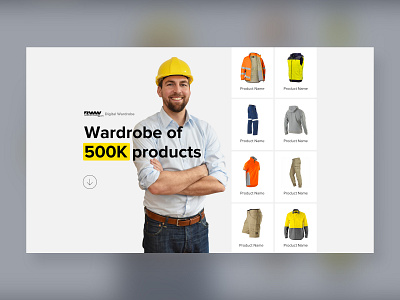 RWW - Header exploration banner branding cloth clothing design fashion minimal online web website design