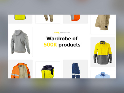 RWW - Header exploration banner cloth clothing design ecommerce header ui ux web website design