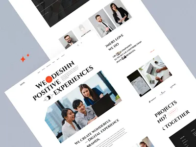 ZESTE - Creative Design Agency Landing Page Website agency agency website clean company creative creative agency creative direction design digital agency home page landing page portfolio portfolio website studio ui ux web web design website website design