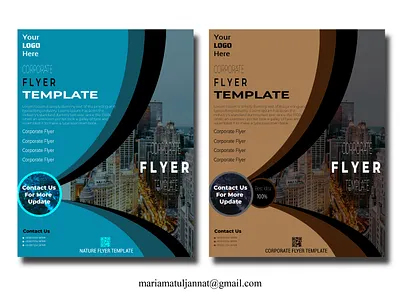 Corporate Flyer Template banner banner design book cover design branding brochure design design flyer design graphic design illustration poster design social media post design template design thambnail design trifold design