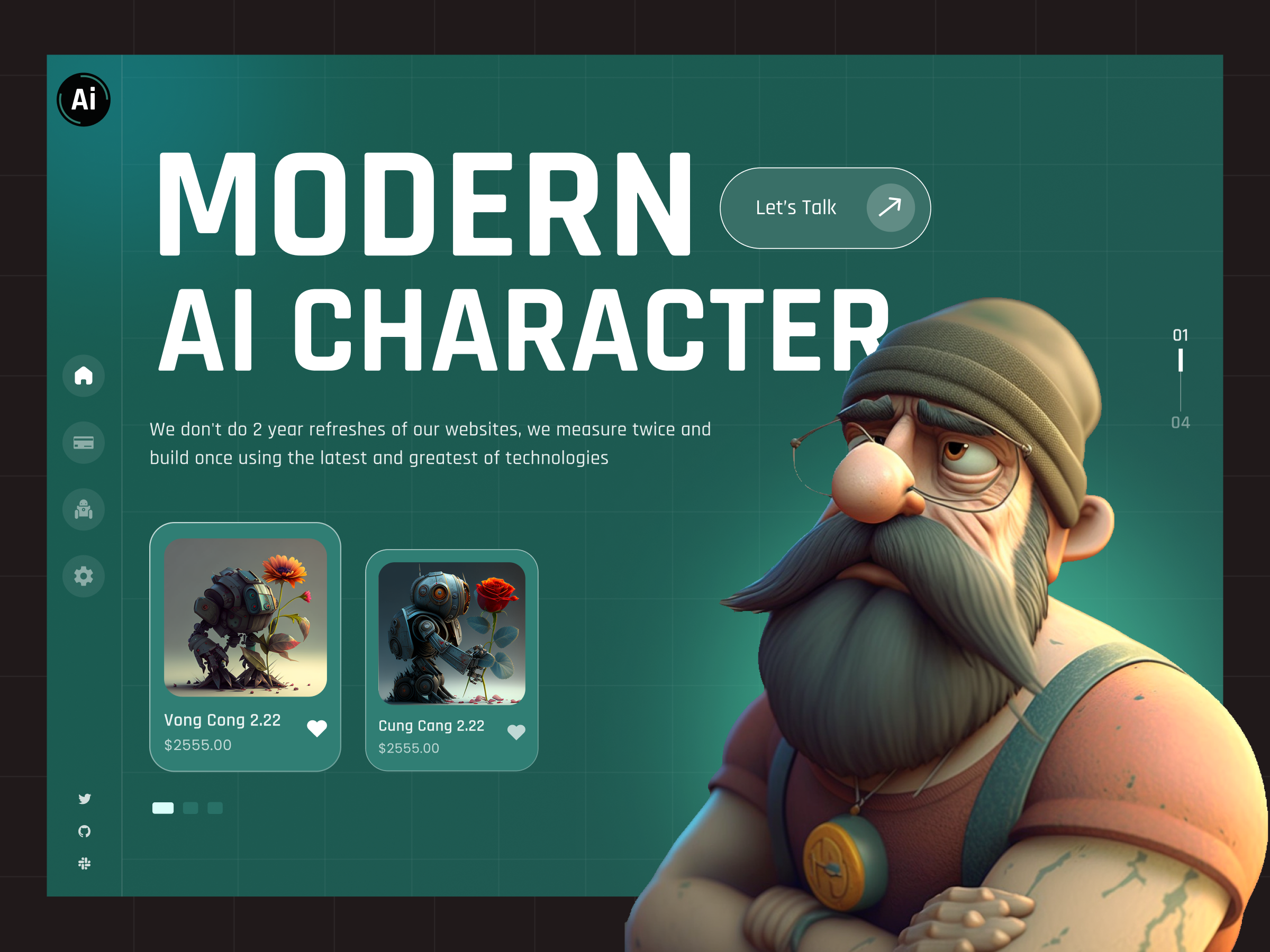 Example of Landing Page Design