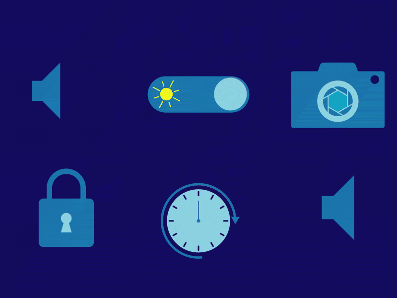 UI Icons Animation pt.3 animation graphic design motion graphics ui vector