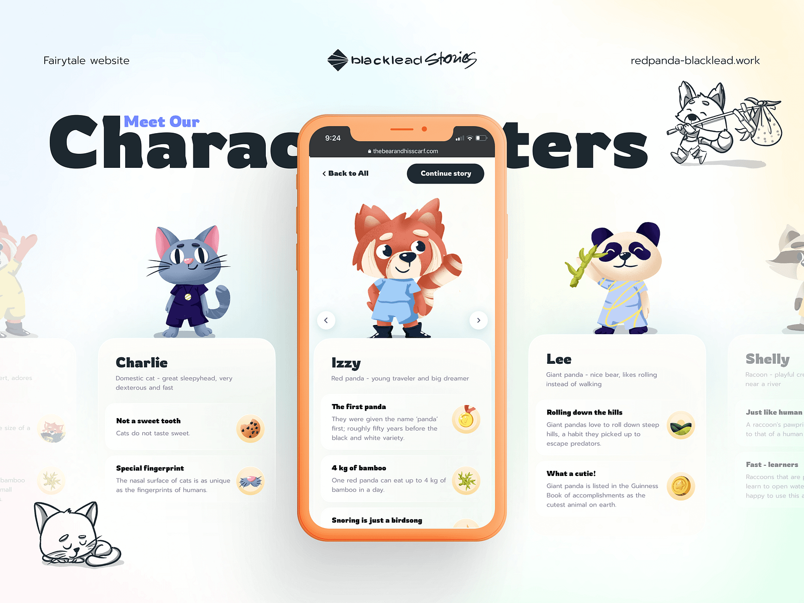 red-panda-characters-website-illustrations-by-bl-s-on-dribbble