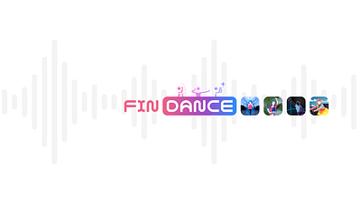 findance | YouTube Channel Branding 2d branding design logo vector web youtube