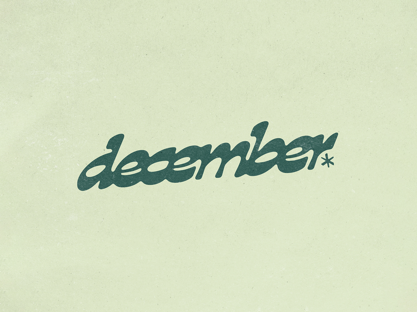 december by Jesse Bowser on Dribbble